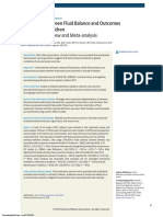 2018 Association Between Fluid Balance and Outcomes in Critically Ill Children