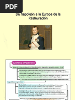 Restauración y Revoluciones Liberales Siglo - XIX