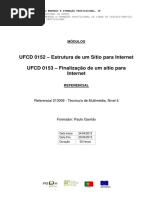 Manual Ufcd 0152-Estrutura de Um Stio Para Internet Final