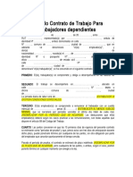 Modelo de Contrato TEMPORARIA