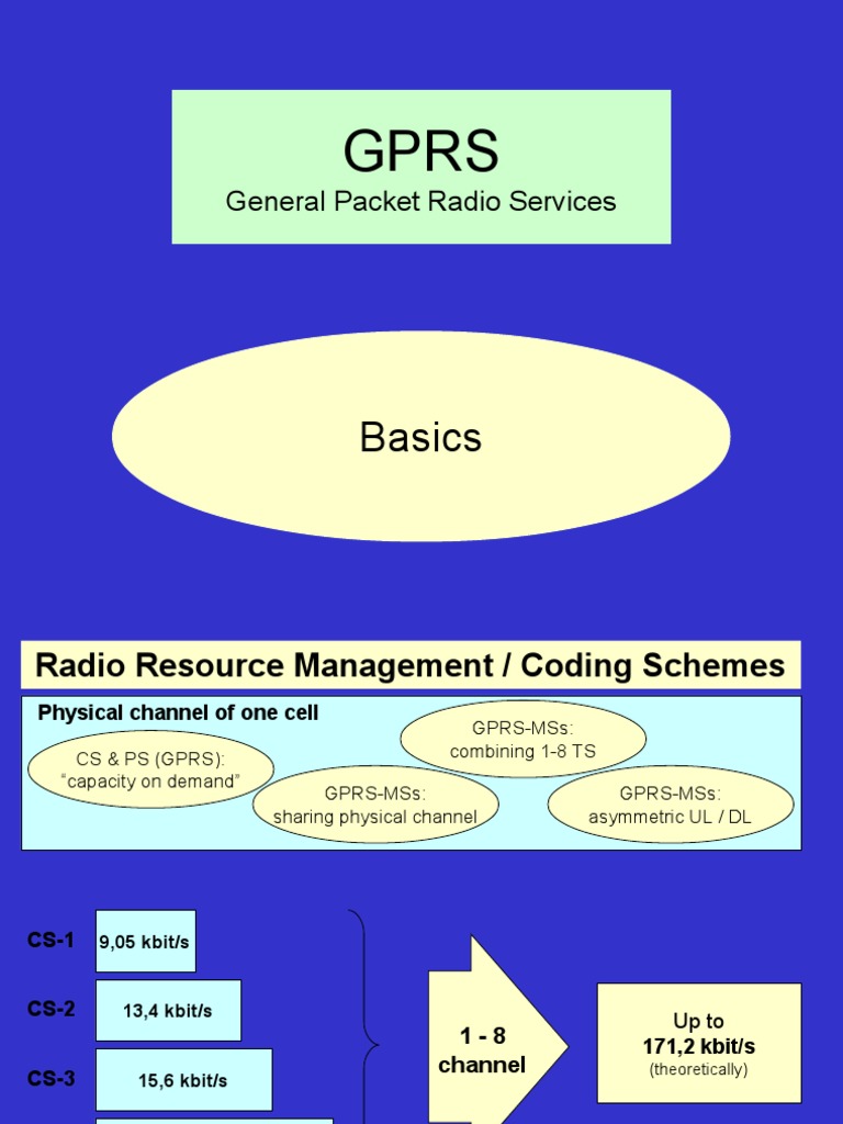 GPRS Overview and Architecture | PDF | General Packet Radio Service ...