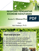 Responsi Acara 6. Efisiensi Produksi