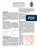 Efedrina: Monografía sobre sus propiedades químicas y usos terapéuticos