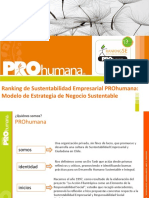 Metodología PROhumana 2017