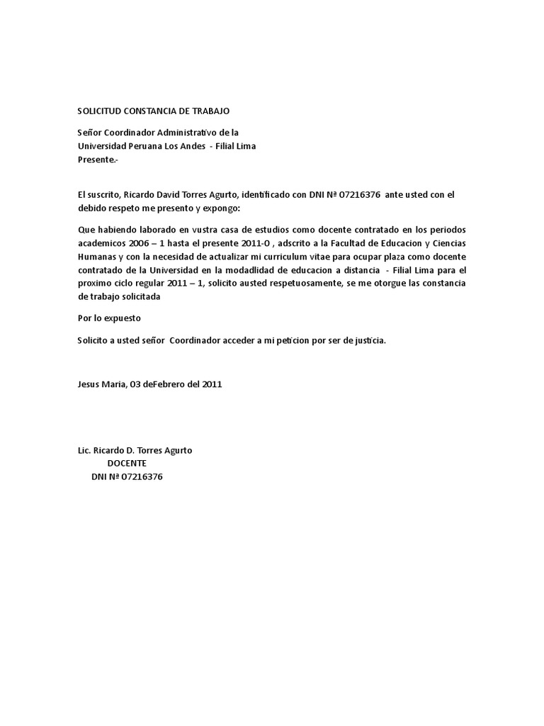 Modelo De Solicitud De Certificado De Estudios Secundarios 2018