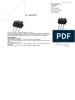 M015N - DC/DC Converter, Adjustable: Technical Data
