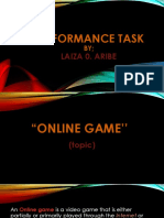 Performance Task: Laiza 0. Aribe