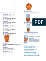 Filtros Mostruários