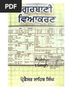 Download Prof Sahib Singh - Gurbani Vyakarn Gurbani Grammar by SikhSangat Books SN37423004 doc pdf
