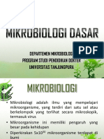 3. Mikrobiologi Dasar - Pak Mahyaruddin