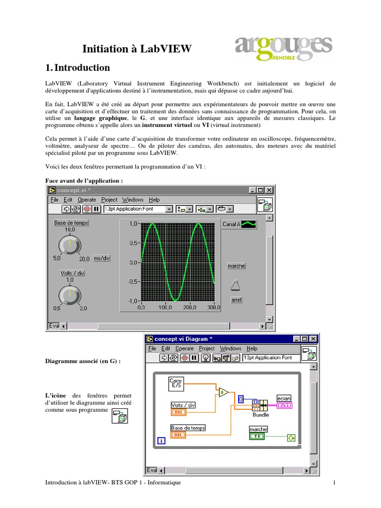Comment Personnaliser Les Recurrences Avec Schéma Defini Mac Initiation A LabVIEW GOP PDF | PDF | Ingénierie informatique | Informatique