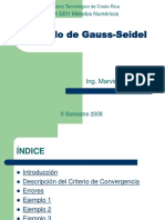 Método de Gauss-Seidel