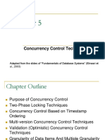 Chapter - 5 Concurrency Control PDF