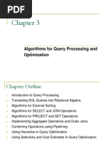 Chapter - 3 Algorithms For Query Processing and Optimization PDF