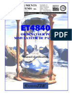 ET4840 Manuel D'utilisation