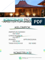 Konstruksi Arsitektur Jawa
