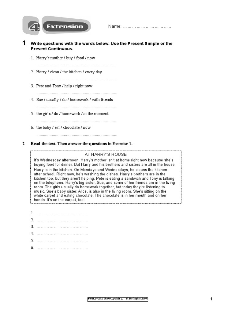 Unit 4 Reading Comprehension Grammar Writing | PDF | Languages ...