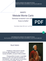 Metoda Monte Carlo - TOma