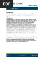 Frog Nerve Student Handout