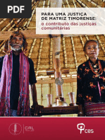 Para Uma Justica de Matriz Timorense