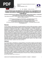 Caracterização de Resíduos fibras