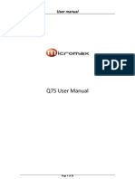 Q75 User Manual