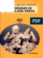 Los Origenes de La Mitologia Griega PDF