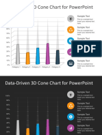 FF0095 01 Free 3D Cone Chart Powerpoint 4x3