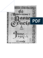 AMORC-The American Rosae Crucis 15 Marzo a Junio 1917 Completo Traducido Al Español