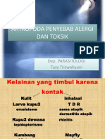 Artropoda Penyebab Alergi Dan Toksik