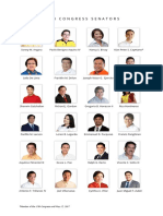 17th Congress Senators