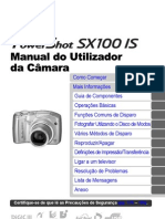 Manual Canon SX100-Is Portuguese