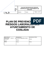 Plan Prevencion de Riesgos Laborales Ayto Coslada PDF