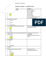 Pretest Anestesi Periode 9 Januari-2 P