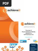 Resolv Desktop & Mobility - SAP B1 9.2