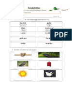 Guía de Trabajo Lenguaje Primero A-B