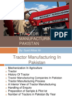 Tractor Manufacturing in Pakistan: A Complete Guide