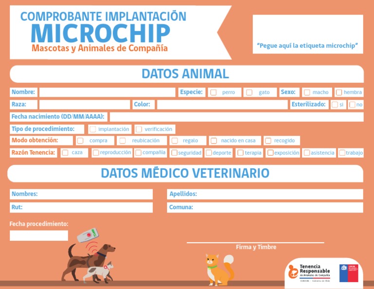 Certificado de Implantación de Microchip | PDF