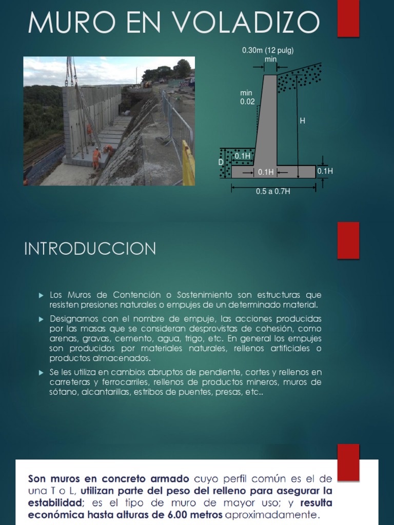 Exp#2-Muro en Voladizo | PDF | Ingeniería estructural | Ingeniería