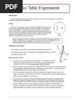 Force Table