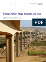 Dr.S Assig for Finance Transportation Mega Projects and Risk Reason Foundation