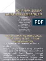 Psikologi Anak Sesuai Tahap Perkembangan