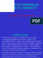 Conceptos Generales de Concreto