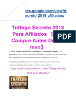 Curso Tráfego Secreto 2018 PDF