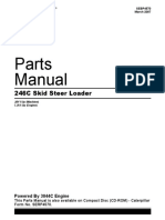 Manual de Partes Minicargador 246C PDF