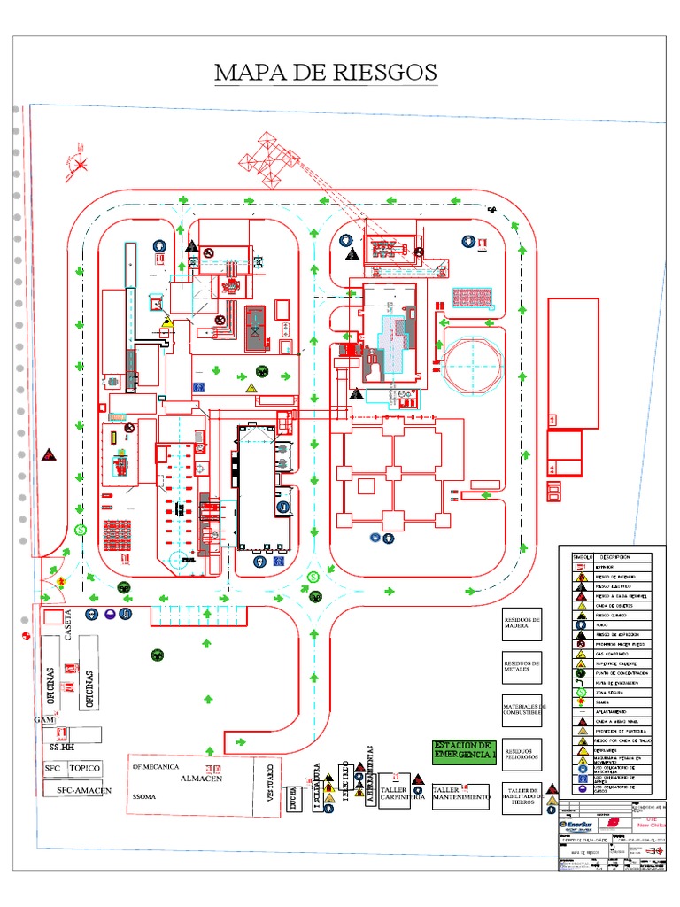 Mapa de Riesgos en Planta Industrial | PDF | Naturaleza