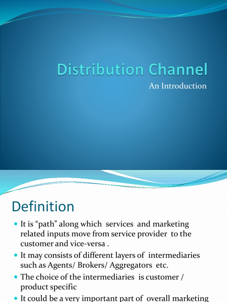 Understanding Distribution Channels in Marketing | PDF | Distribution ...