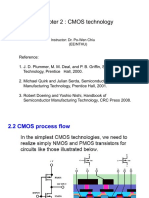 Chapter 2: CMOS Technology: Instructor: Dr. Po-Wen Chiu (EE/NTHU)