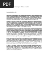 Sandel - Capítulo 1 - Resumo