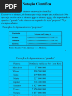 Aula Notação Científica